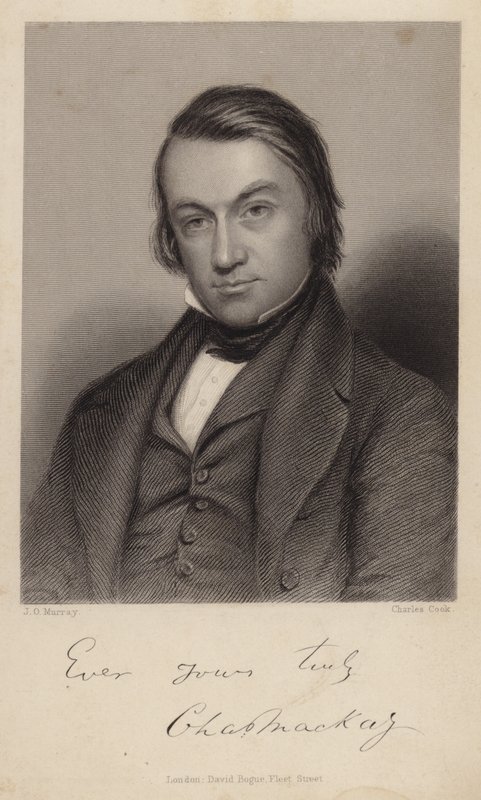 Portrait de Charles MacKay - English School