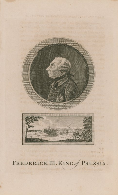Portrait de Frédéric III - English School
