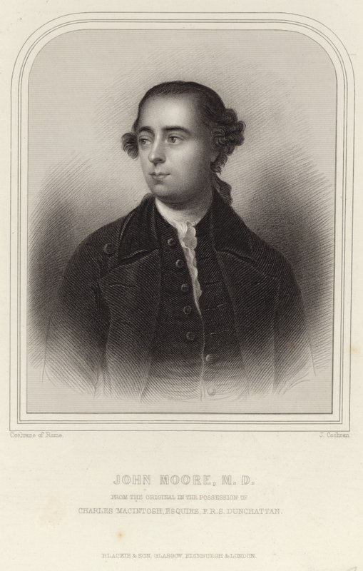 Portrait de John Moore - English School