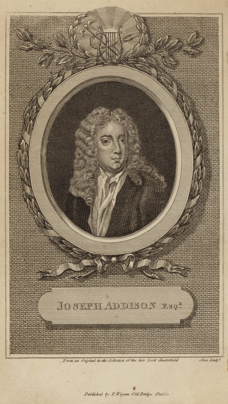 Portrait de Joseph Addison - English School