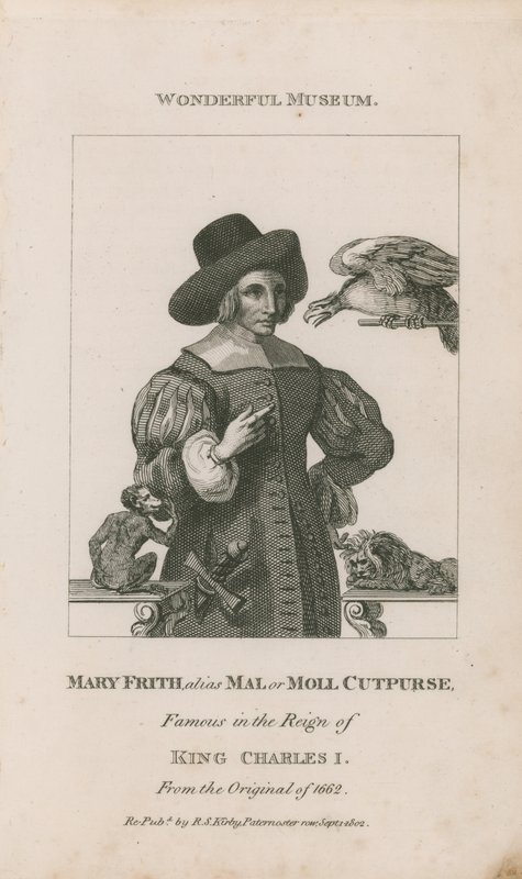 Portrait de Mary Frith - English School