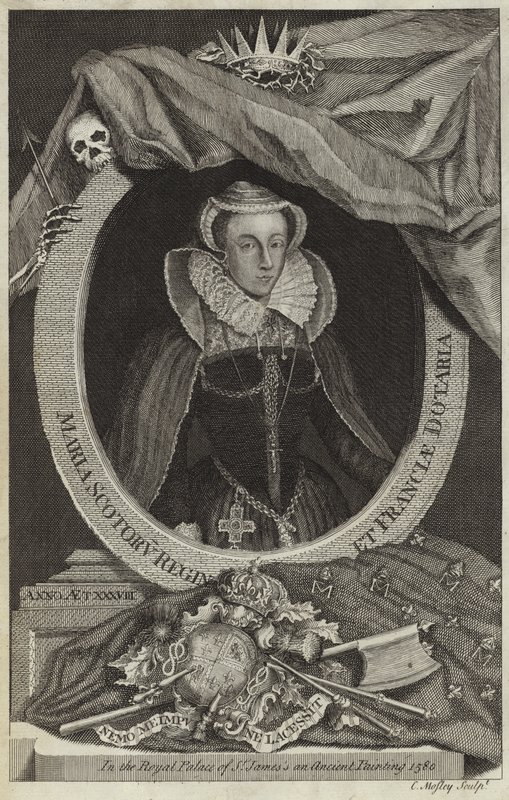 Portrait de Marie, Reine des Écossais - English School