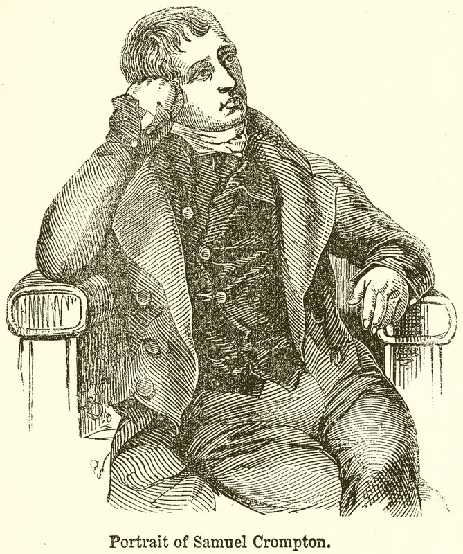 Portrait de Samuel Crompton - English School