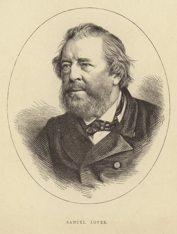 Portrait de Samuel Lover - English School