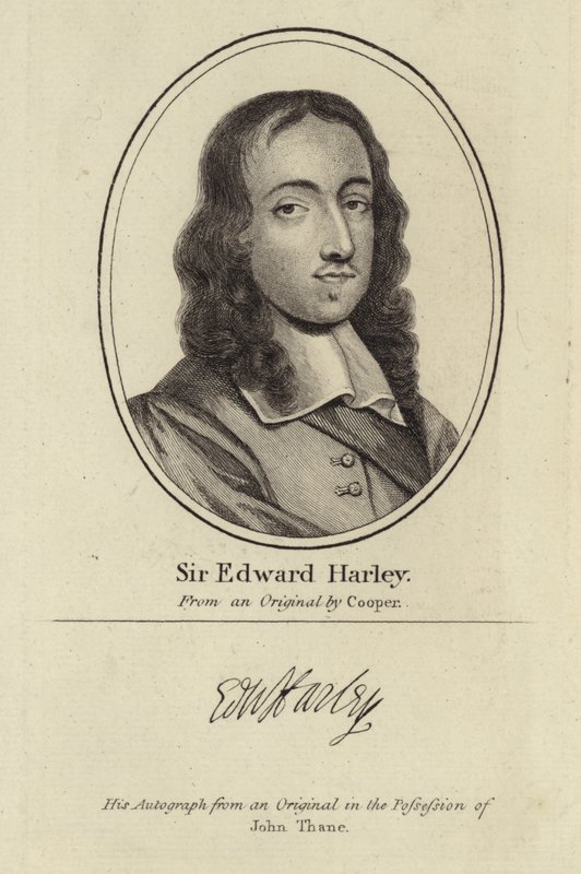 Portrait de Sir Edward Harley - English School