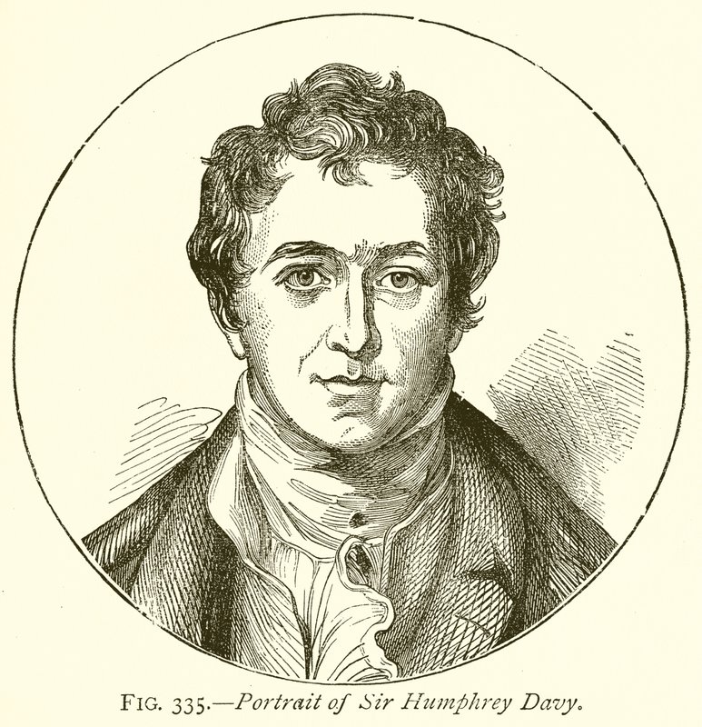 Portrait de Sir Humphrey Davy - English School