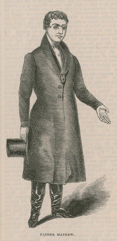 Portrait de Theobald Mathew - English School