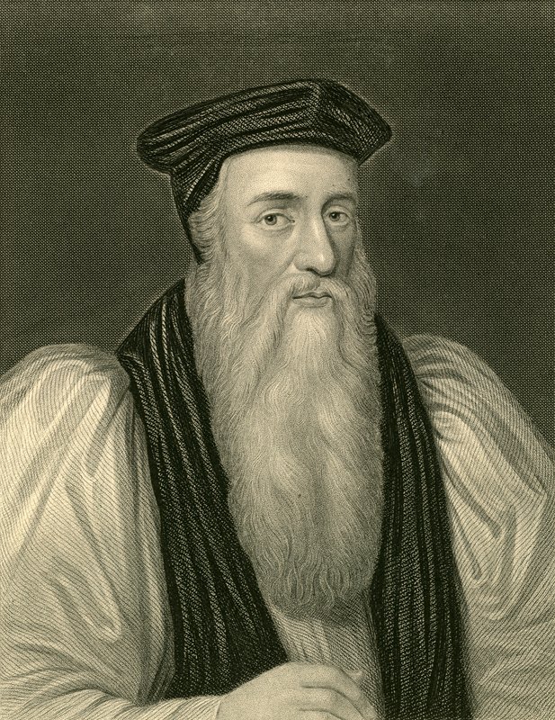 Portrait de Thomas Cranmer - English School