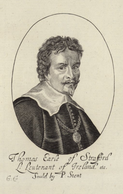 Portrait de Thomas Wentworth - English School