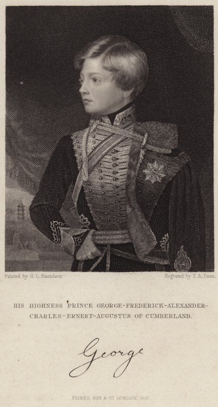 Prince George-Frédéric-Alexandre-Charles-Ernest-Auguste de Cumberland - English School