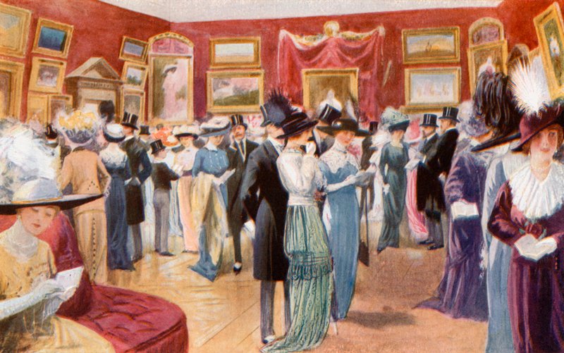 Journée de la vue privée à la Royal Academy - English School