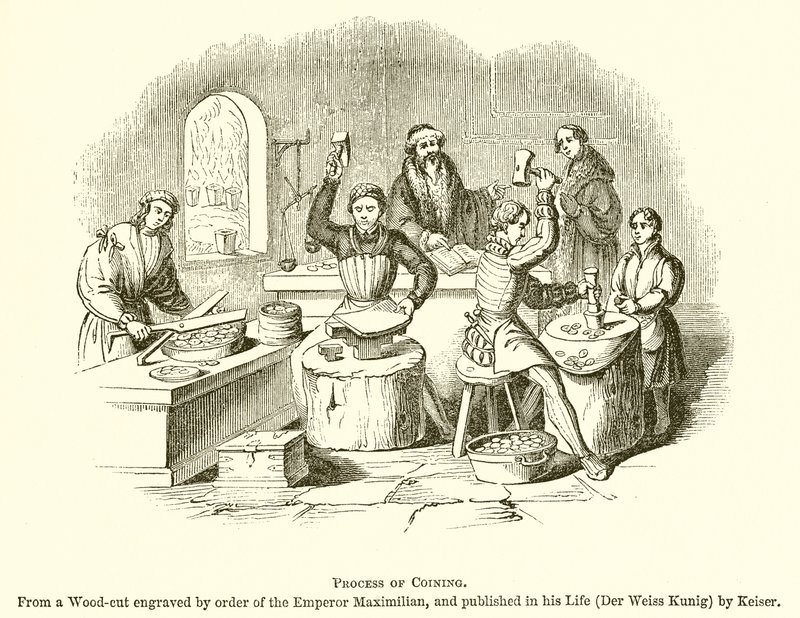 Processus de frappe de monnaie - English School