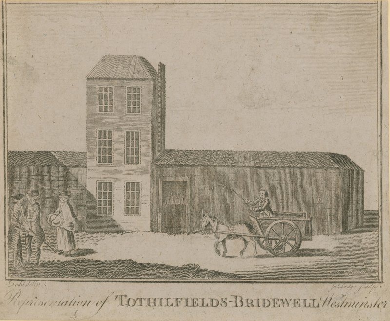 Représentation de Tothill Fields Bridewell - English School
