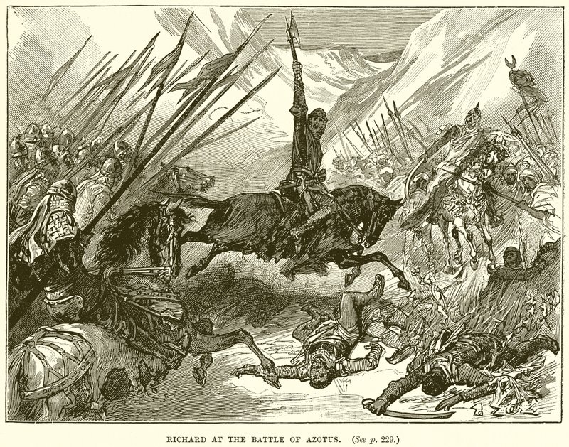 Richard à la bataille d