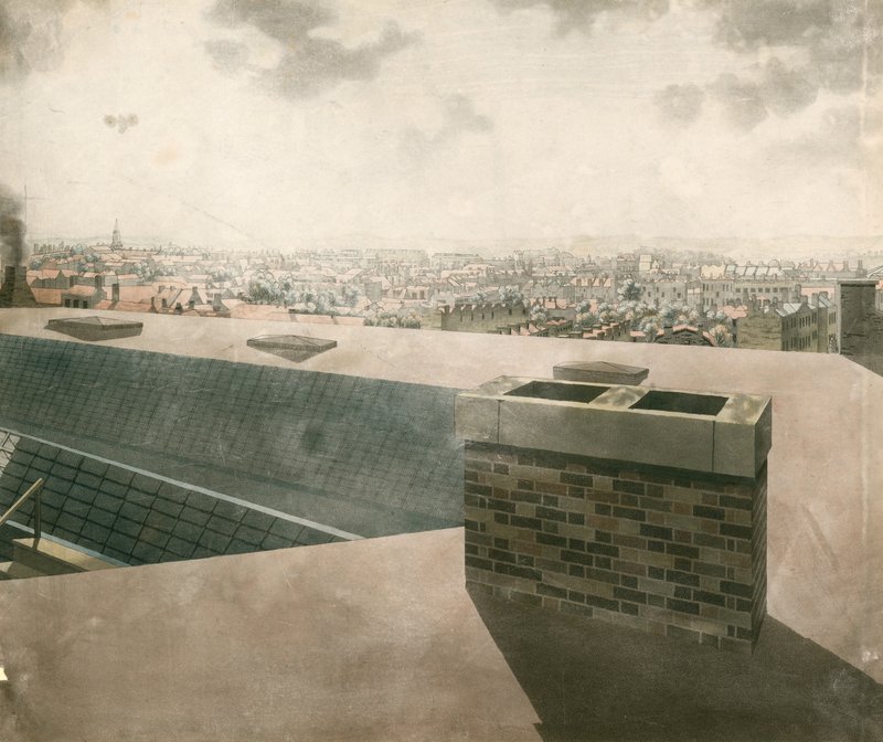 Vue sur les toits de Londres - English School