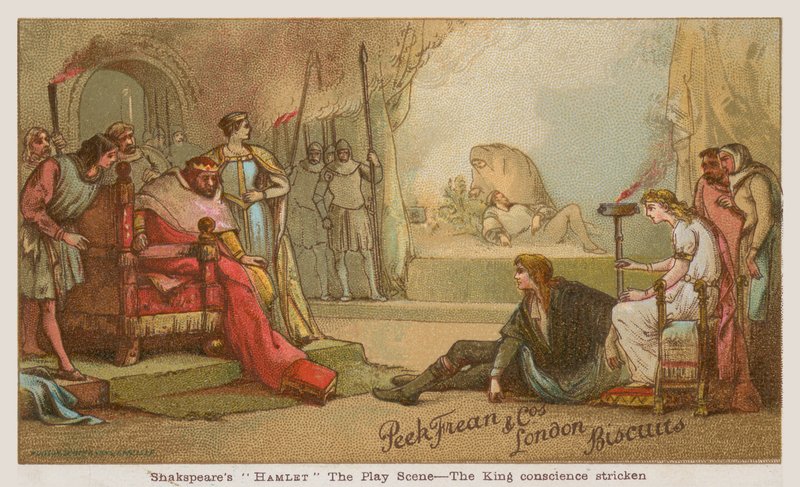 Scène de Hamlet de Shakespeare - English School
