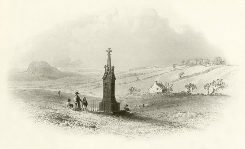Scène de la bataille de Drumclog - English School