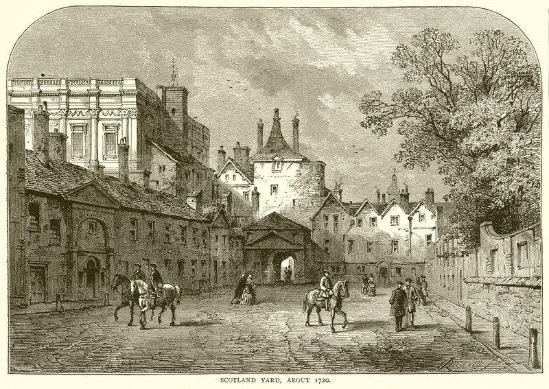 Scotland Yard, vers 1720 - English School