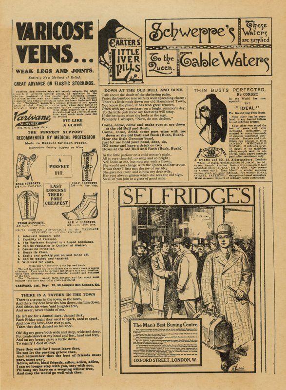 Publicité Selfridges - English School