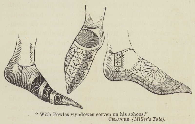 Chaussures (gravure) - English School