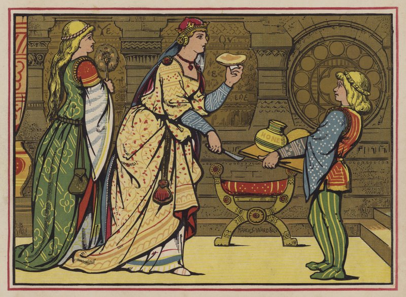 Chante une chanson de six pence (lithographie en couleur) - English School