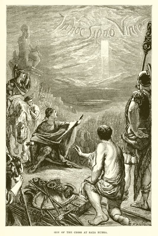 Signe de la croix à Saxa Rubra - English School