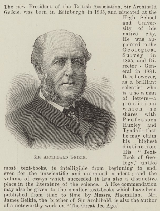 Sir Archibald Geikie - English School