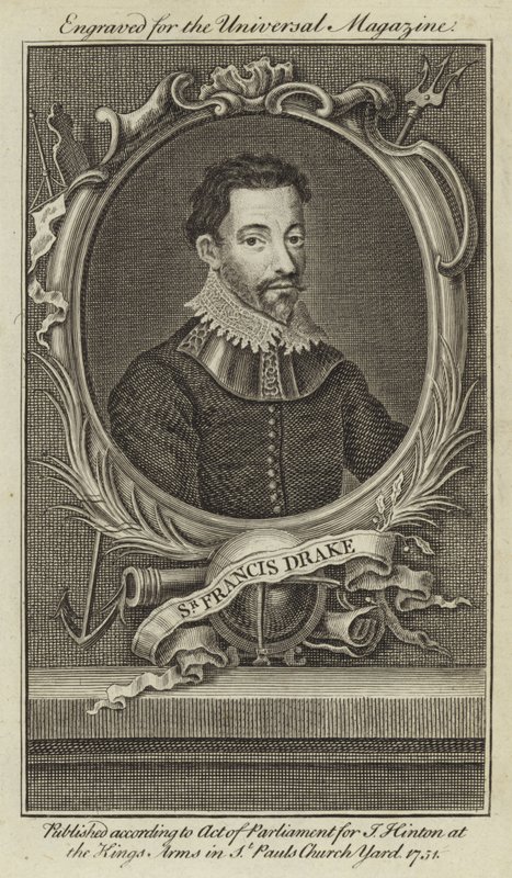 Sir Francis Drake - English School