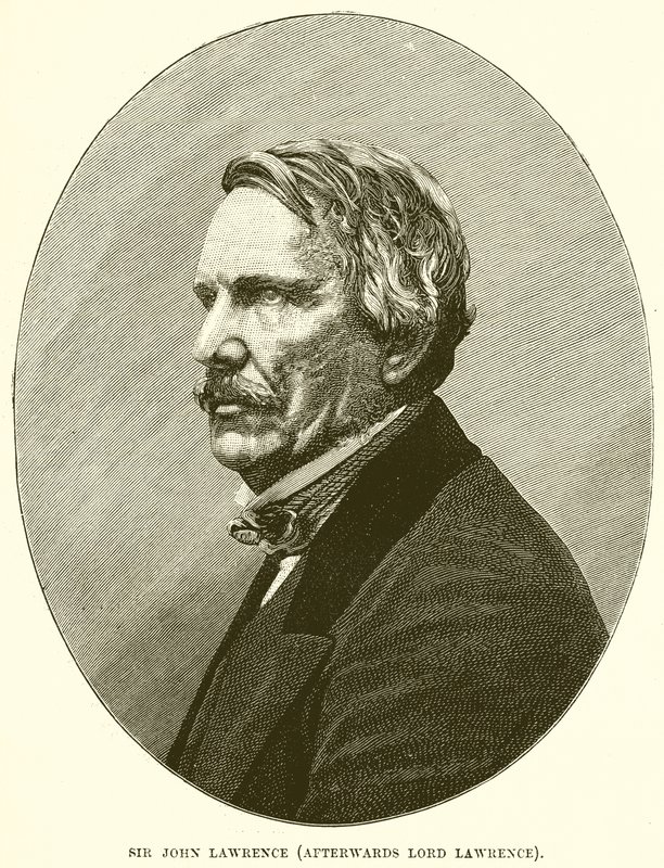 Sir John Lawrence (devenu plus tard Lord Lawrence) - English School
