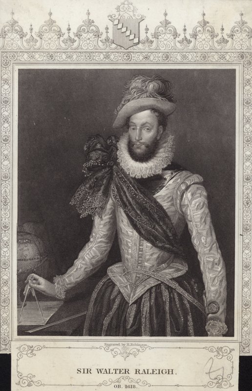 Sir Walter Raleigh - English School