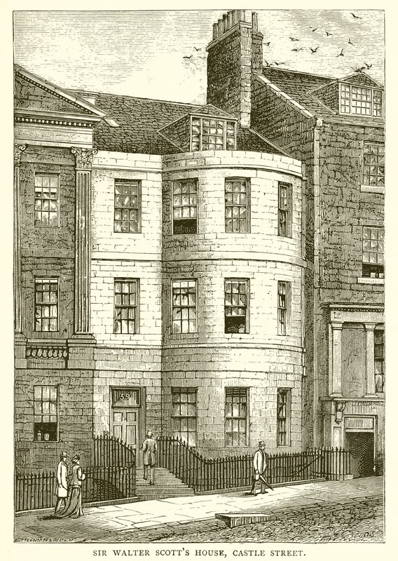 Maison de Sir Walter Scott, Castle Street - English School