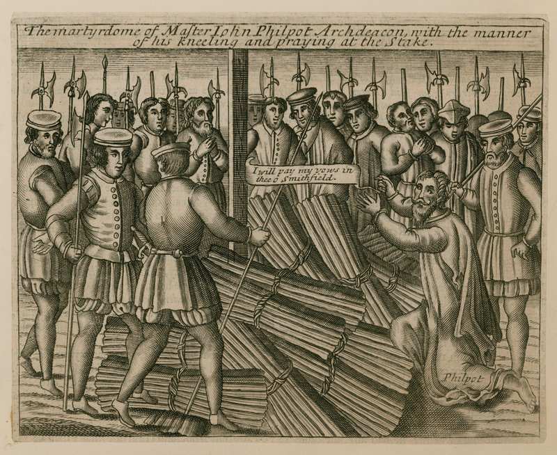 Martyrs de Smithfield - English School