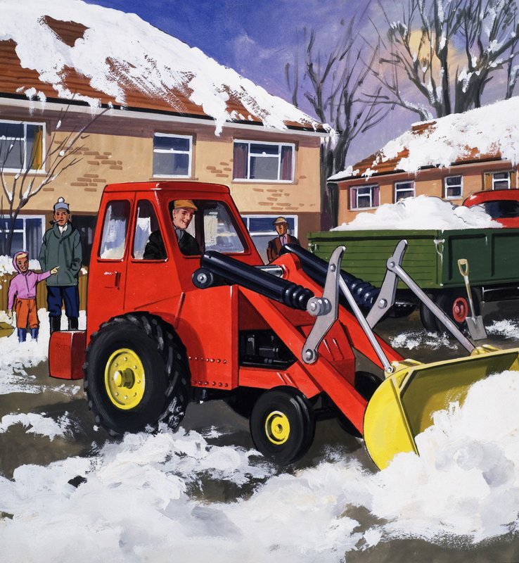 Chasse-neige - English School
