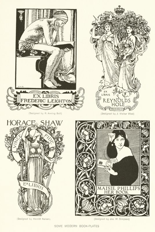 Quelques ex-libris modernes - English School