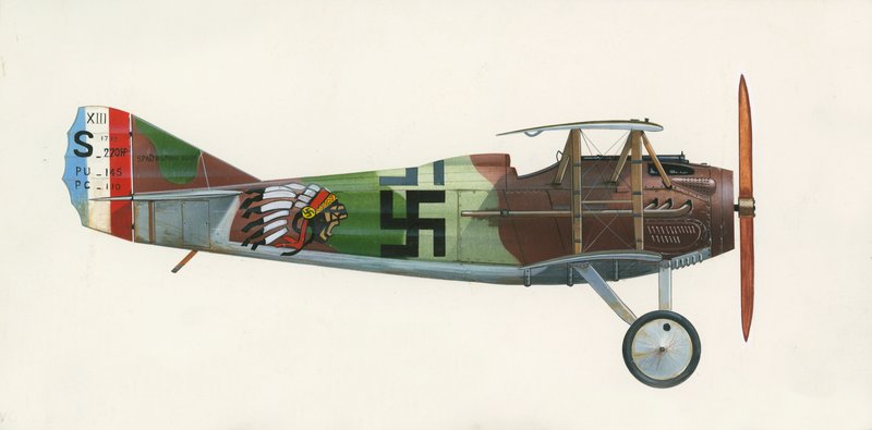Spad S XIII - English School