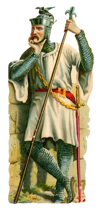 Lancier, époque du roi Guillaume II, 1087-1100 - English School