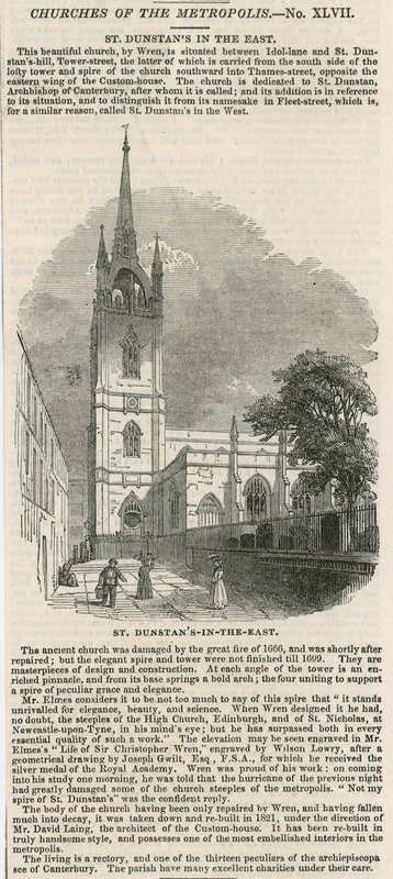 St Dunstans in the East - English School