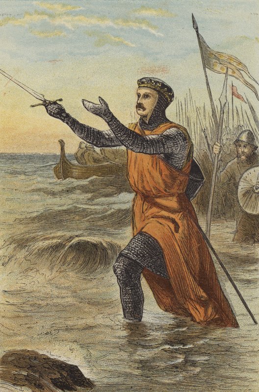 Saint Louis débarquant à Damiette - English School