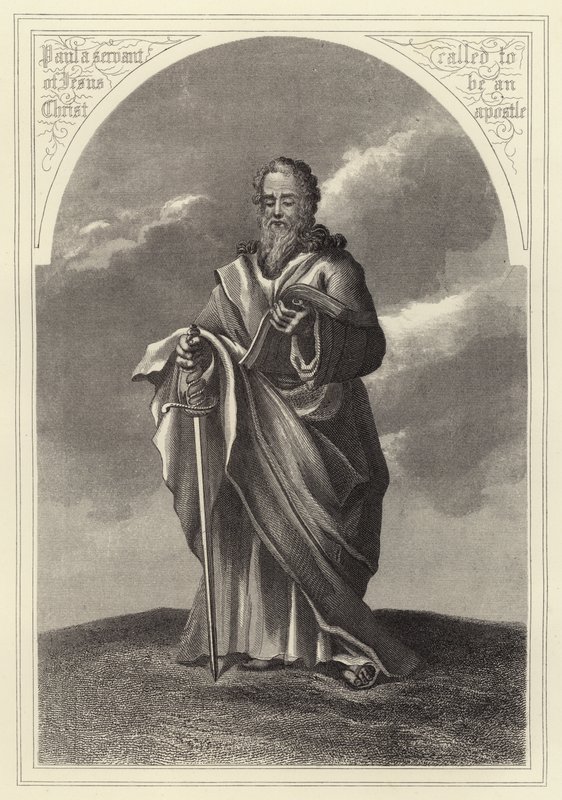 Saint Paul (gravure) - English School