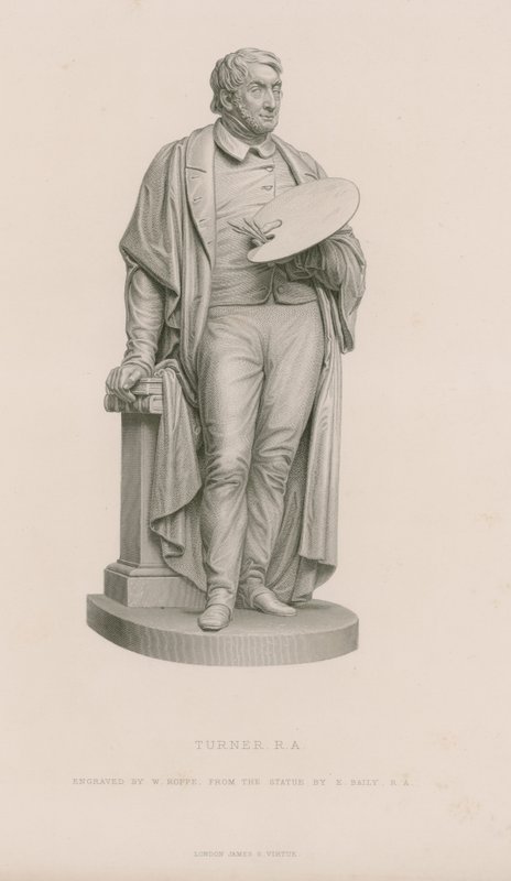 Statue de JMW Turner - English School