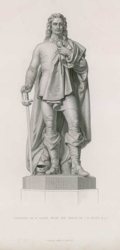 Statue de John Hampden - English School