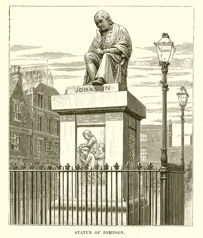 Statue de Johnson - English School