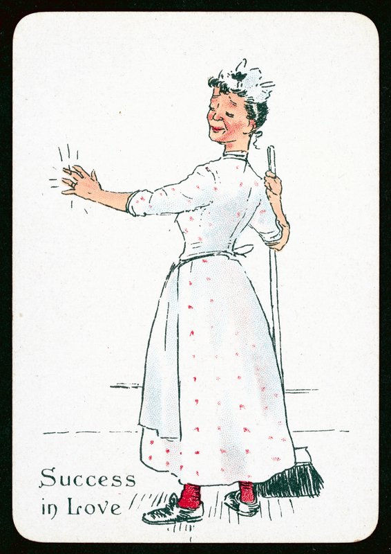 Succès en amour (lithographie en couleur) - English School