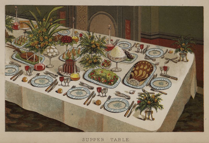 Table de souper - English School