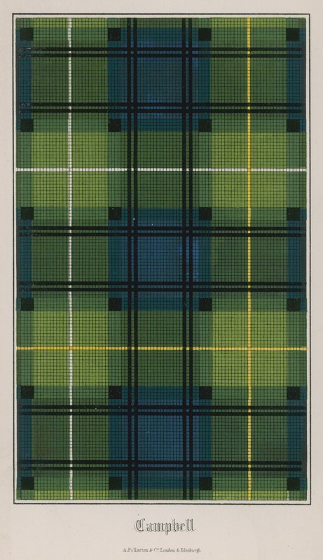Tartan du Clan Campbell - English School