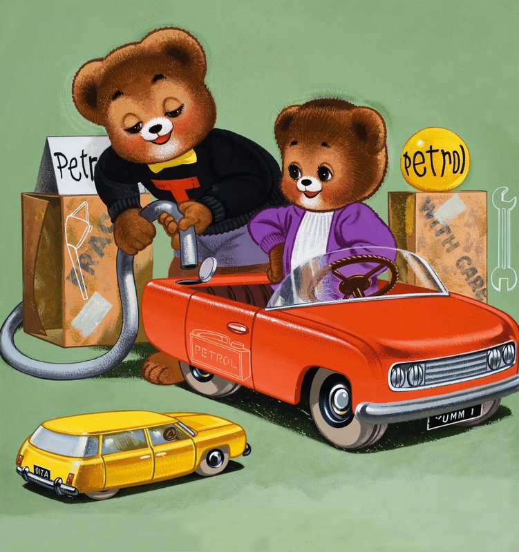 Ours en peluche (avec objets cachés) - English School