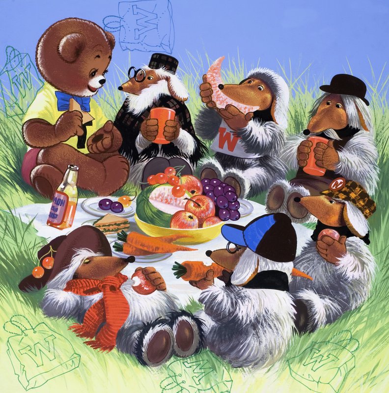 Ours en peluche (avec objets cachés) - English School