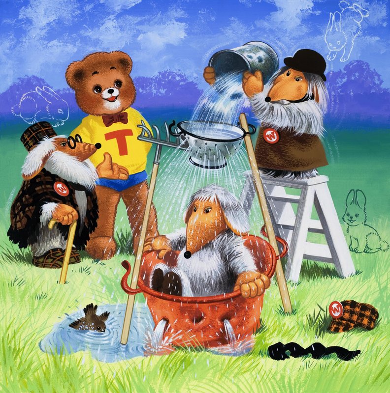 Ours en peluche (avec objets cachés) - English School