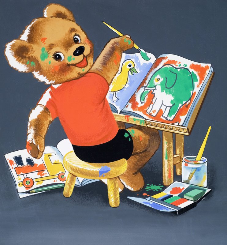 Ours en peluche - English School