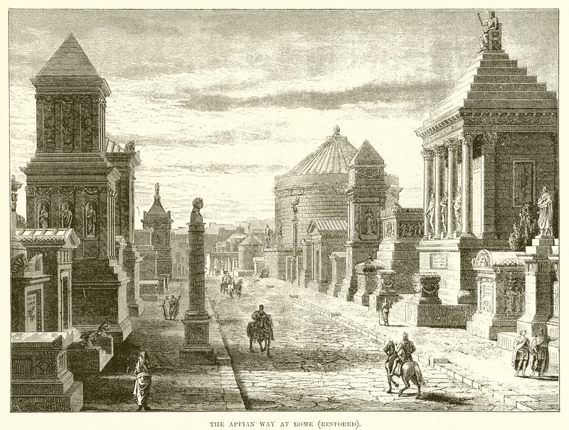 La voie Appienne à Rome - English School